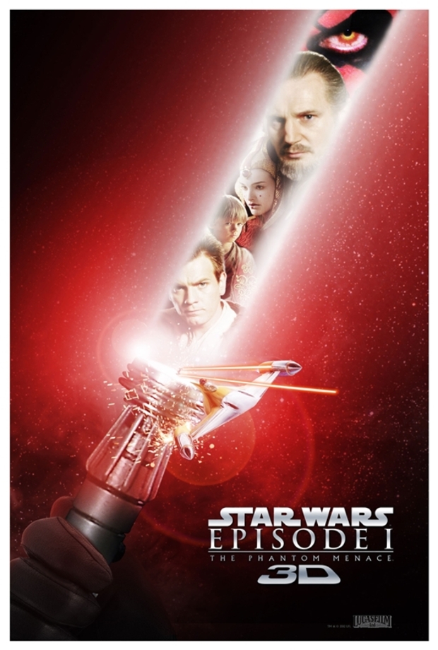 Nuevos carteles STAR WARS EPISODIO I 3D