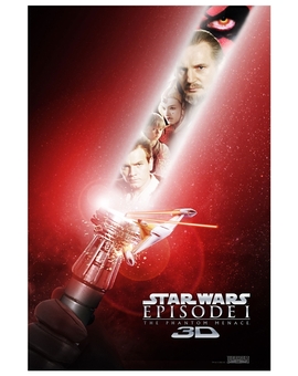 Nuevos carteles STAR WARS EPISODIO I 3D