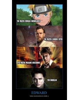 El merito de Edward en Crepúsculo...