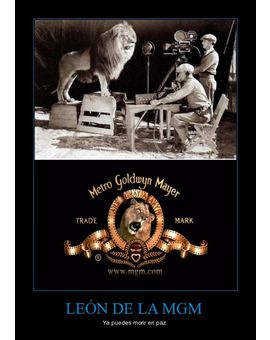 El making off intrigante del león de la MGM