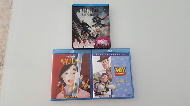 2x1 Disney MM + Steelbook Kingslaive FF XV Game