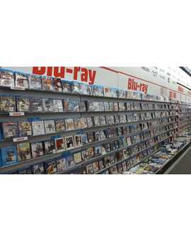 En esto ha quedado la sección de Bluray del Mediamarkt que frecuento