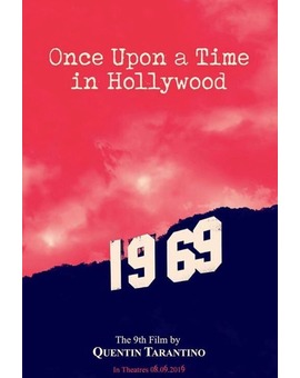 Póster Oficial de "Once Upon a Time in Hollywood" 