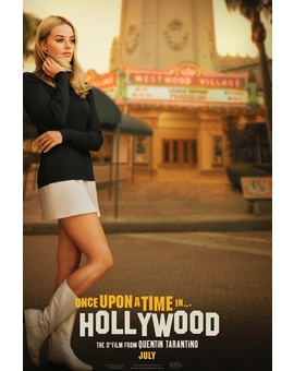 Nuevo póster de Once upon a Time in Hollywood...
