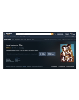 "Los Nuevos Mutantes" se estrenará finalmente en... Amazon  -ACTU:  No hay confirmación oficial