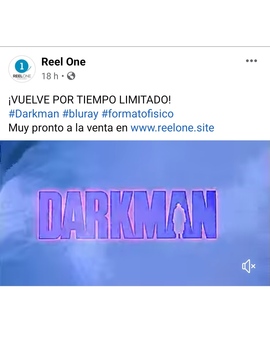 Vuelve Darkman por tiempo limitado 
