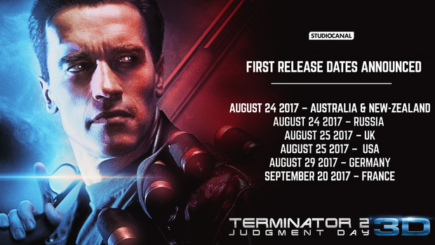Terminator 2 volverá en 3D. ¿Os parece como a mi la mejor sin duda de la saga? ¿Cual considerais la peor?
