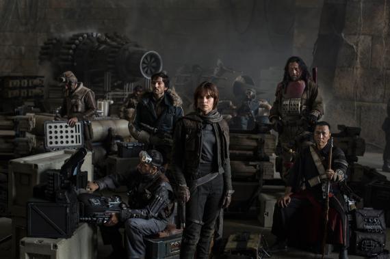 Rogue One: A Star Wars Story es la película más esperada de 2016 según una encuesta de Fandango y otras listas