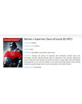  La posible duración de Batman v Superman: El Amanecer de la Justicia sería de 2 horas y 40 minutos