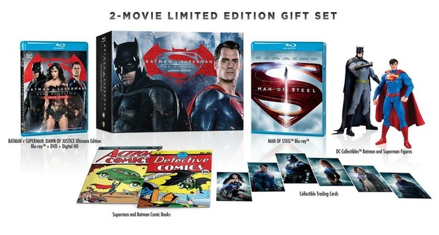 Pack edición limitada #BatmanvSuperman #UltimateEdition y #ManOfSteel 