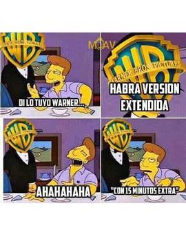 Un poquito de humor cortesía de las ediciones Warner