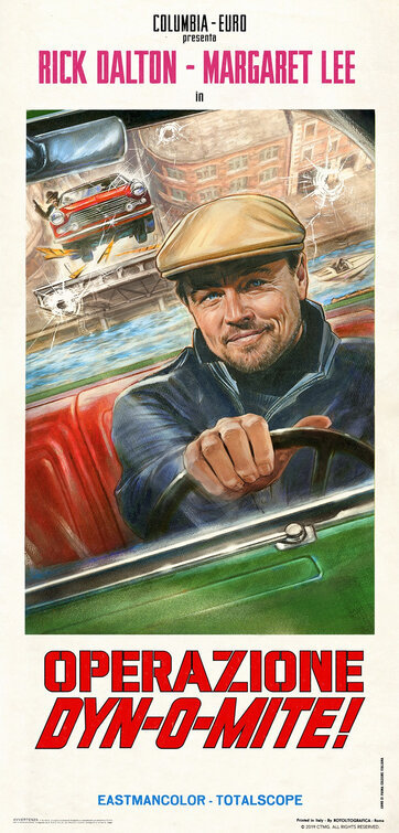 Nuevo cartel 'Once Upon a Time in Hollywood' - Dalton / DiCprio