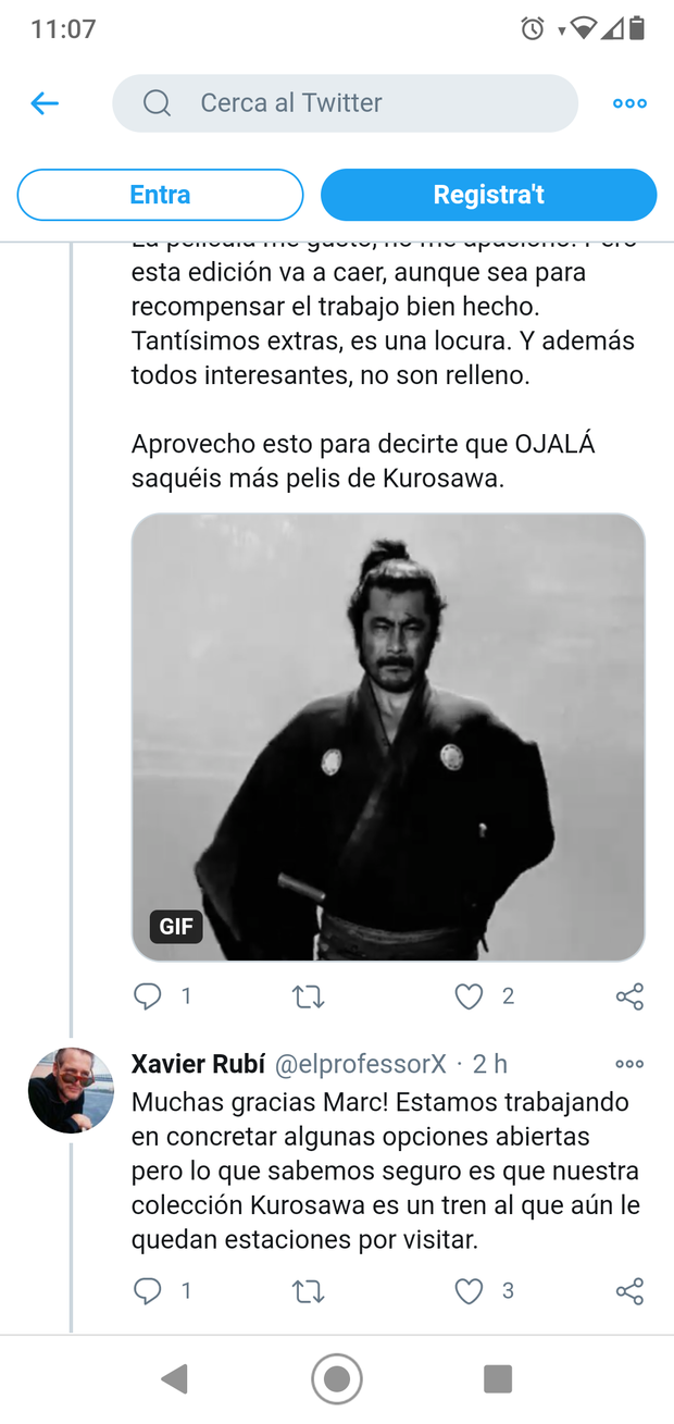 A Contracorriente dice: Habrá más Kurosawa