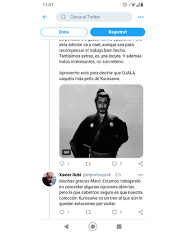 A Contracorriente dice: Habrá más Kurosawa