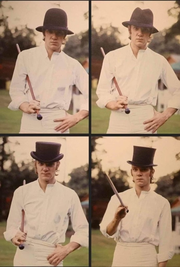 Cinefilia. La Naranja mecánica y los sombreros