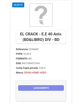 EL CRACK. Blu-ray book edición 40 aniversario.