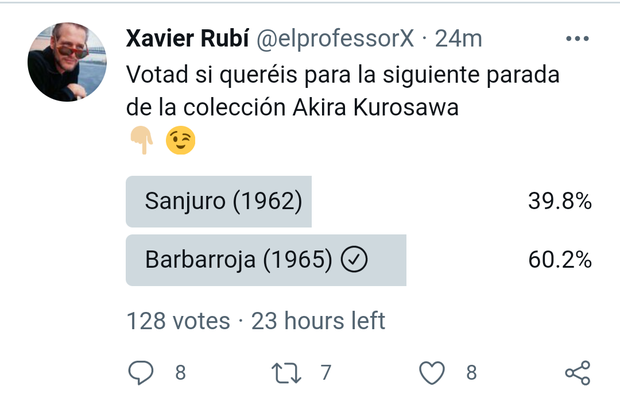 Y la próxima de Kurosawa/AC podría ser...