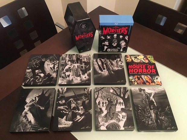 Universal monsters steelbooks