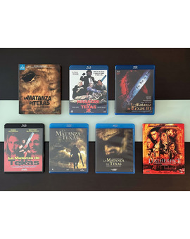 La matanza de Texas, películas editadas en España en Bluray.
