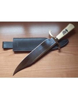 réplica oficial cuchillo bowie los mercenarios, una de mis piezas de colección 1/2
