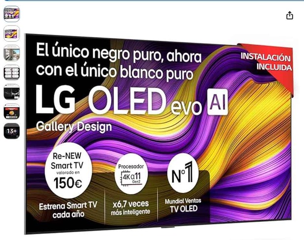 Ayuda LG OLED77G54LW