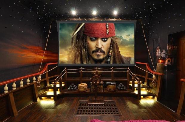 Salas de cine en casa...