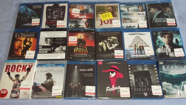 Mis compras BLACK en MM, solo quedaban sobras...