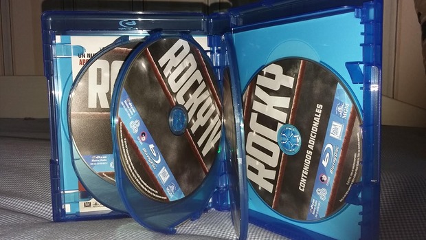 Interior del Pack Rocky 40ª aniversario