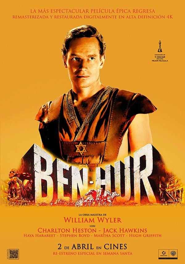 Habrá un 4K de Ben-Hur?