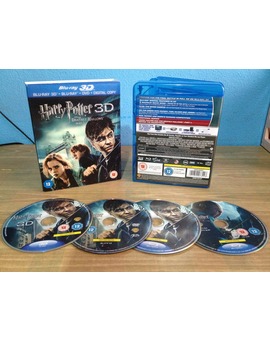 Harry Potter y las Reliquias de la Muerte Parte 1 DVD+BD 3D Edición Especial UK