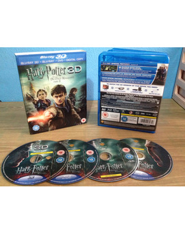 Harry Potter y las Reliquias de la Muerte Parte 2 DVD+BD 3D Edición Especial UK