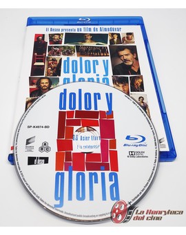 Dolor y Gloria detalles del Bluray