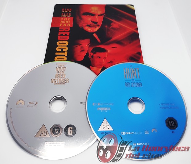 La Caza del Octubre rojo SteelBook UHD