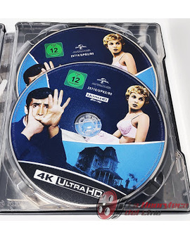 Psicosis reportaje del steelbook uhd