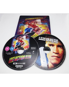 Edición steelbook de el último gran heroe