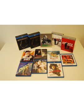 Mi colección Hitchcock en Blu Ray