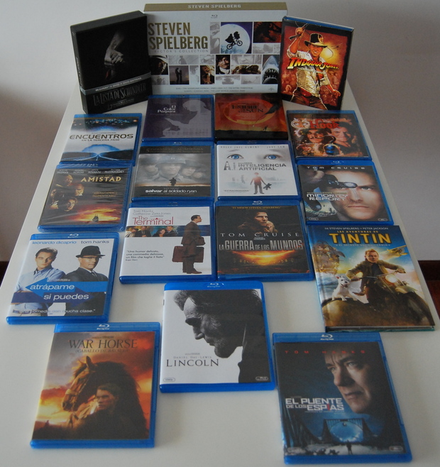 Mi colección de Steven Spielberg