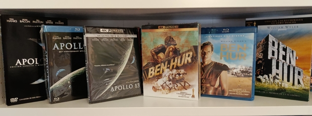 Dos nuevos títulos en UHD, junto a sus antecesoras