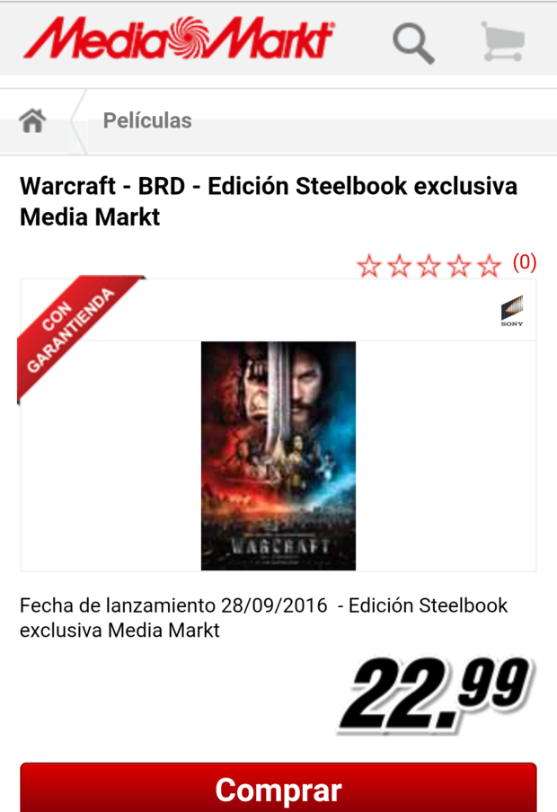 Steelbook Warcraft
