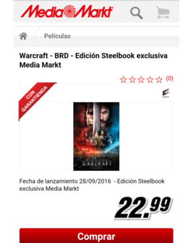 Steelbook Warcraft