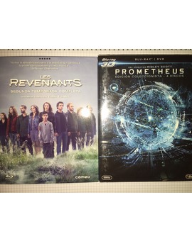 Las compras de hoy.  Les revenants + Prometheus 3D