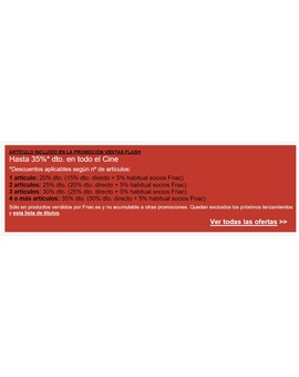 Descuento Fnac 35% por 4 Artículos o más artículos