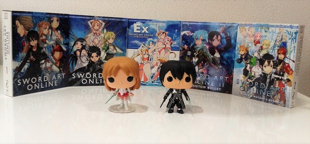 Colección Sword Art Online (SAO) - Ediciones BD coleccionista + funkopops