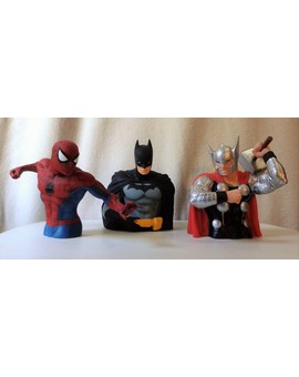 Nuevas figuras hucha - Superheroes para la colección