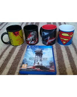 Unas Tazas para tomar algo mientras juego!! 