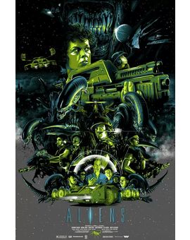 Cartel de (ALIENS) y Gif
