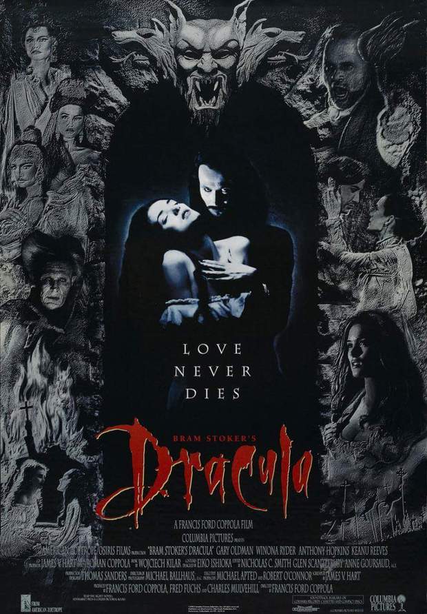 Hoy hace 23 años que se estrenó "DRACULA de Bram Stocker's"