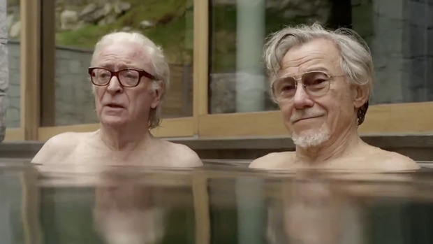 El desnudo que dejó boquiabiertos a Michael Caine y Harvey Keitel