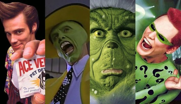 Transformación de JIM CARREY 