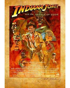 Cartel (INDIANA JONES Y EL TEMPLO MALDITO) 